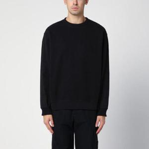 STONE ISLAND 블랙 코튼 크루넥 스웨트셔츠 811561620XHSTONE-V0029