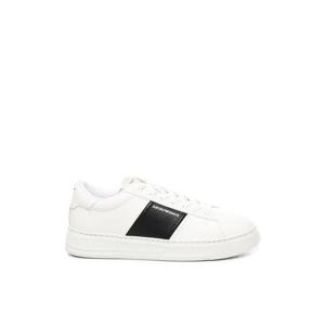 엠포리오 아르마니 스니커즈 X4X570 XN840K488 WHITE calfskin