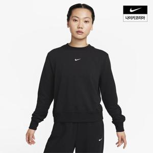 [나이키] 드라이 핏 원 여성 크루넥 프렌치 테리 스웻셔츠 FB5126-010