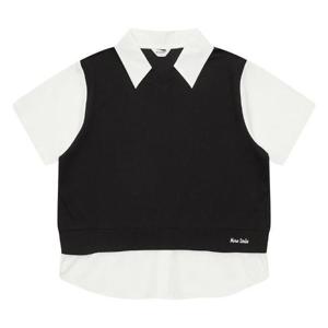 에꼴리에 세이브존07 4.5부 셔츠레이어드티 25B5454BK