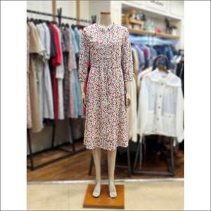 BCBG 세이브존02 플라워 프린트 스트링 원피스 B4B4O619
