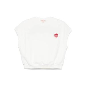 마쥬 로고 자수 크롭 스웨트셔츠 MFPSW00200