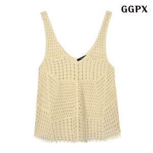 [GGPX]썸머 브이넥니트 베스트 (GPBVW004D)