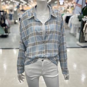 [숲]힙한 셀럽체크셔츠 나시포함 OB7TXT1