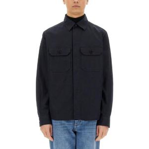 ZEGNA 코튼 셔츠 재킷 UFV16A9SOT8B267