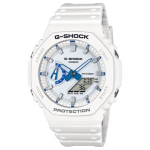 [지샥]남성시계 지얄오크 화이트 블루 GA-2100HDS-7ADR HIDDEN GLOW