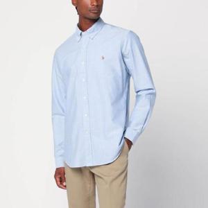 POLO RALPH LAUREN Light blue shirt Custom fit 710792041002CORPOLOR-BL