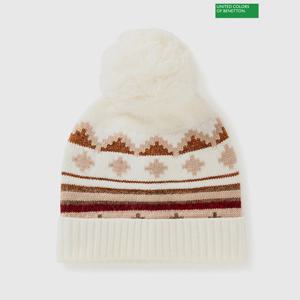 베네통 Drop knit beanie 3F_16BYEA00W_000