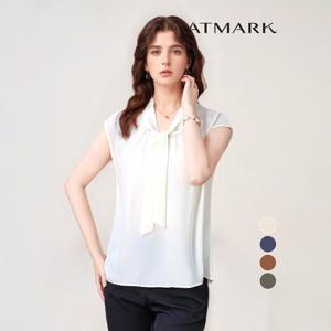 ATMARK (77까지)소프트캡소매타이블라우스_AA53BL046G
