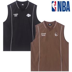 [NBA]N252TS433P GR 남여공용 엔비에이 경량 나시 조끼 경량 우븐 오버핏 슬리브리스