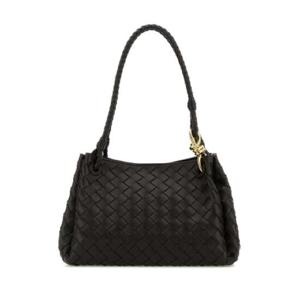 BOTTEGA VENETA 보테가 베네타 파라슈트 미디엄 브라운 숄더백 2153363