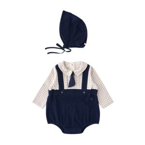 M밍크뮤D 25FW (NY)클래식체크SET바디슈트 모자보넷세트 (35A1260403)