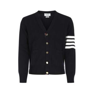 톰브라운 가디건 MKC171A00219 415 Navy 415