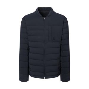 헤지스 골프 남성 24FW 스테디셀러솔리드 덕다운 패딩 점퍼 (NAVY) WPJU4D702N3