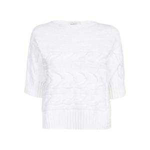 막스마라 cable knit short sleeve sweater 2313610731600
