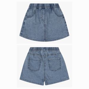[더데이걸]얇은데님 스커트 반바지TGTH24308