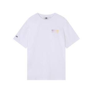 NBA반팔티 KQC N242TS052P-WH MIA 백 그라데이션 로고 반팔 티셔츠