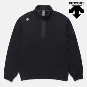 [데상트] 코튼 기모 아노락 맨투맨 SP321UAN95BLK0 티셔츠