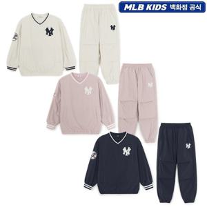 MLB키즈 스트릿 베이직 쿠퍼스 로고 우븐 맨투맨세트 (7AS2B1156)