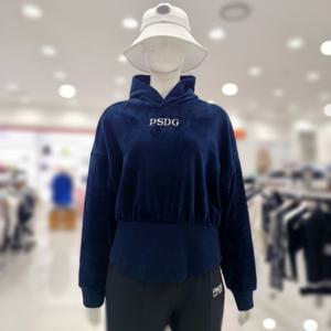 [파사디]남양주벨벳 와이드 팬츠 셋업후드P24FTP104_GN