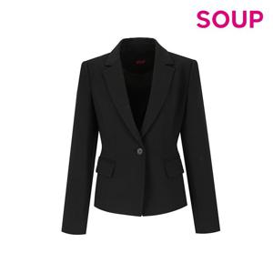 [숲]기본 슬림 원버튼 숏자켓  SB9TJ80