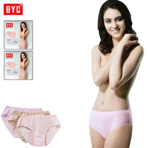 BYC파스텔톤심플미디단색삼각팬티6매입BYL7595