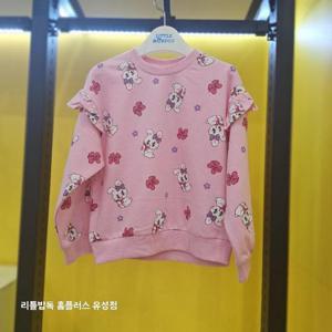 리틀밥독 HC02 꽃리본토끼티셔츠 H253MWP13