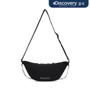 [디스커버리] 커브 패디드 드로스트링 퍼커링 백 M (BLACK)  DXCR5145N-BKS