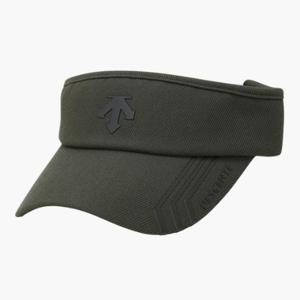 데상트골프썬캡 JQS DP32MFSV91-KHAG 남성 스피릿 로고 선바이저 / KHAKI
