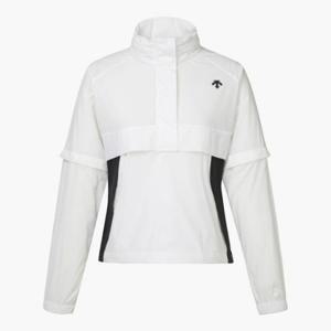 데상트골프자켓 JQS DP32WFBL72-BWTG 여성 소매 디테쳐블 홑겹 점퍼 / Bright White