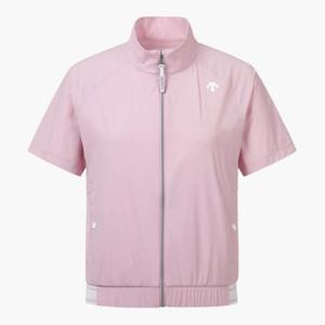 데상트골프자켓 JQS DP32WFBL71-PIKG 여성 하이브리드 반팔 점퍼 / SOFT PINK