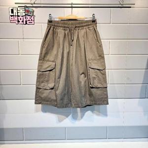 유솔대동백화점 DP01 카고 버뮤다 면바지 ULTA256Z1