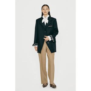 [럭키슈에뜨]울스트라이프 하프자켓 LFJAW24310NYD