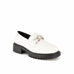 [소다(여성화)]여성 청키스타일 장식로퍼 ALS419 YP35_ARLT 아이보리 (4cm)
