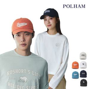 [폴햄] 공용_레터링 베이스볼 캡 PHE5AC3001