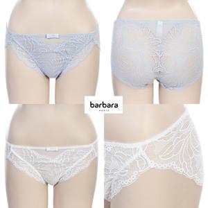 [바바라(언더웨어)]올 레이스 웨딩 망사 아이보리,블루 여성팬티ABP4428