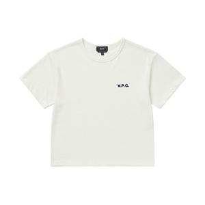 아페쎄 COHBQ F26390 TAE NAVY VPC 박시 쁘띠 여성 반팔티
