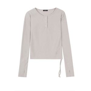[버커루]여성 헨리넥 긴팔 TS(B243TS500P)