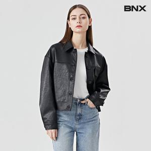[비엔엑스]카라넥 버튼업 데일리 라이더 자켓 (BV1JK005L0)
