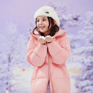 노스페이스 키즈 NJ1DQ59T 핑크 걸스 노벨티 글리터 RDS 다운 자켓