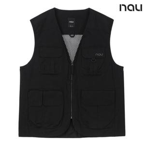 나우  (1NUVSS3903_BK) U 봄립스탑포켓베스트 BLACK