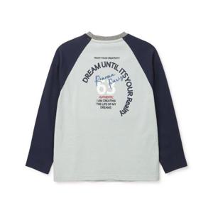 레노마키즈 HC16 배색라글란베이직티셔츠 R2435t142