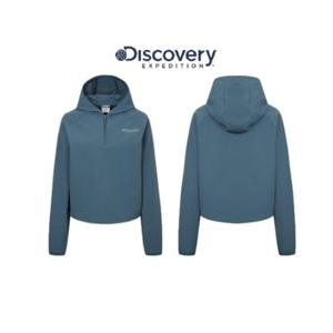 [디스커버리] 2025 S S 봄 DWHD43051NYS 우먼스 우븐 후드티셔츠