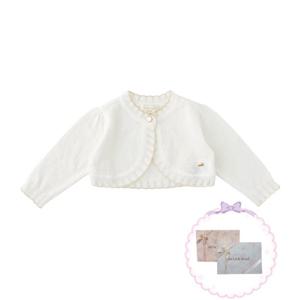 [밍크뮤HP]25년S S(IV)샤를뮤볼레로가디건 (35111-200-01)