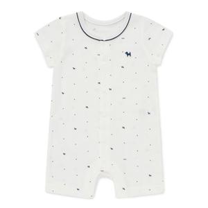 [블루독베이비8] SS25 BI뱀부우주복 HJ (4537004105) (BLUEDOG BABY 유아 출산 백일 선물 도트 강아지 내복