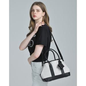 닥스 골프 여성 25SS CANVAS 블랙 캔버스 참장식 골프 토트백 DNGF5E203BK