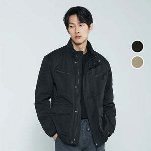 [버커루]남성 하이넥 4포켓 야상점퍼 자켓 B235JP420P