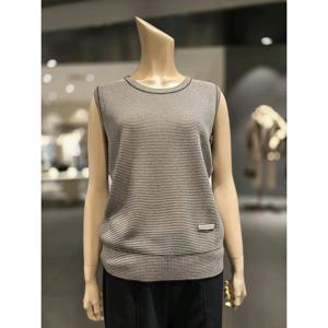 보니스팍스 (B1G22KPO060) 스트라이프 3종 컬러 민소매 니트