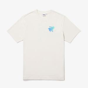 휠라반팔티 TQJ FS2RSF2402X-OTL havefun 그래픽 티셔츠