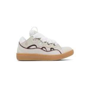 랑방 스니커즈 SSENSE 익스클루시브 베이지 커브 가죽 스니커즈 251254M237062